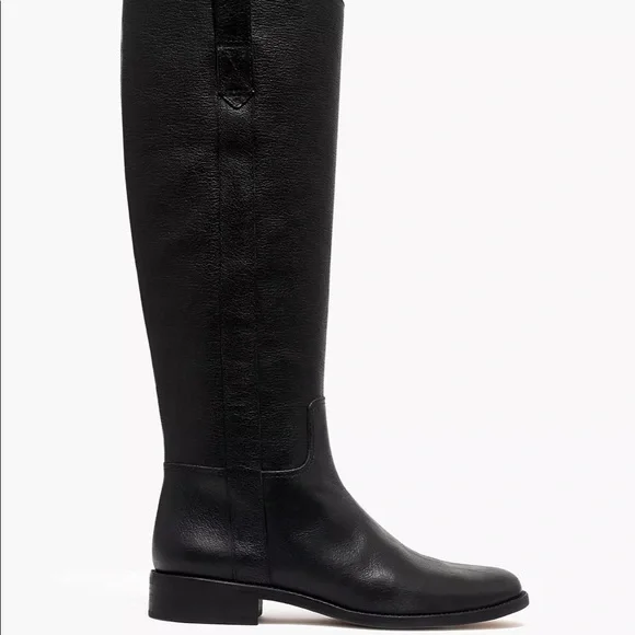 Madewell Shoes Madewell Black Winslow Kneehigh Boot With